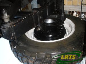 Land Rover Lightweight Series II A 1968 Green Wheel Tyre For Sale