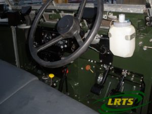 Land Rover Lightweight Series II A 1968 Green Steering Wheel Interior For Sale