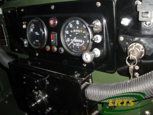 Land Rover Lightweight Series II A 1968 Green Dashboard Interior For Sale 17