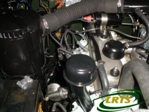 Land Rover Lightweight Series II A 1968 Green Engine Bay For Sale