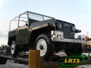 Land Rover Lightweight Series II A 1968 Green Bridge Front For Sale