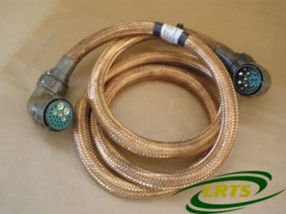 GENUINE NOS LAND ROVER SCREENED CABLE GENERATOR TO PANEL LIGHTWEIGHT PART 575084