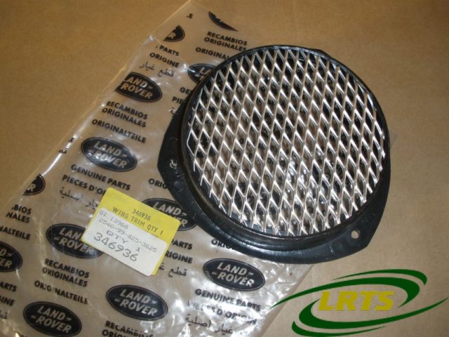 NOS GENUINE LAND ROVER WING TRIM GRILLE SERIES III AIR INTAKE PART 346936