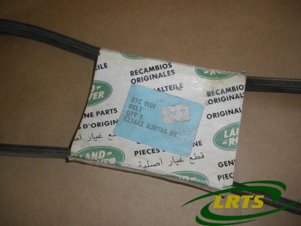GENUINE LAND ROVER POWER STEERING PUMP DRIVE BELT RANGE ROVER CLASSIC PART ETC9101 Land Rover
