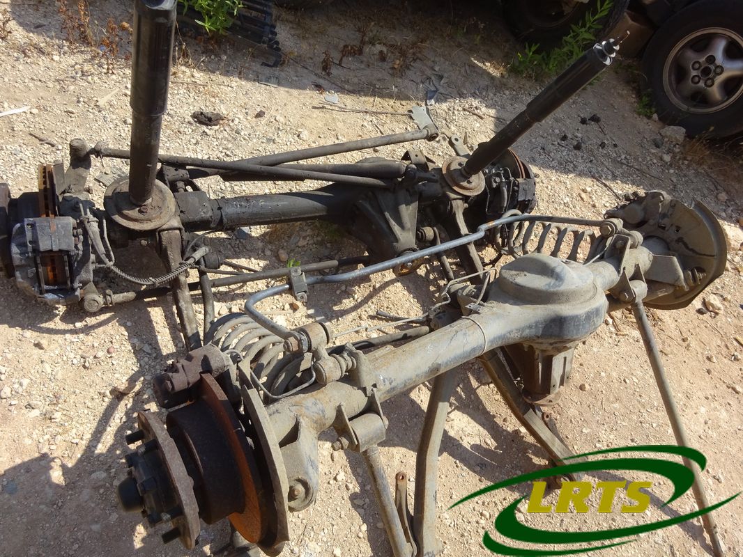 salvage Cyprus Land Rover LRTS parts axle
