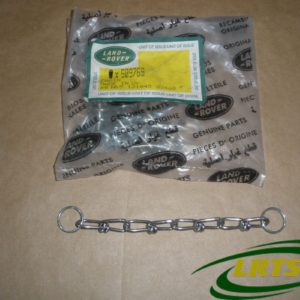 NOS GENUINE LAND ROVER RADIATOR CAP CHAIN SERIES IIA & III PART 509769