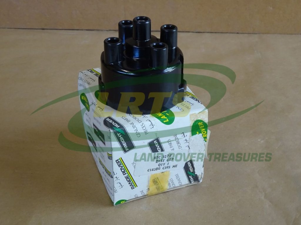 GENUINE LAND ROVER DISTRIBUTOR CAP 4 CYL PETROL SERIES & DEFENDER
