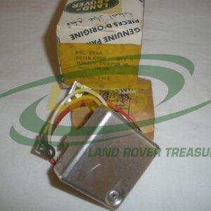 NOS GENUINE LAND ROVER 12V ALTERNATOR REGULATOR SERIES III & DEFENDER PART RTC3966
