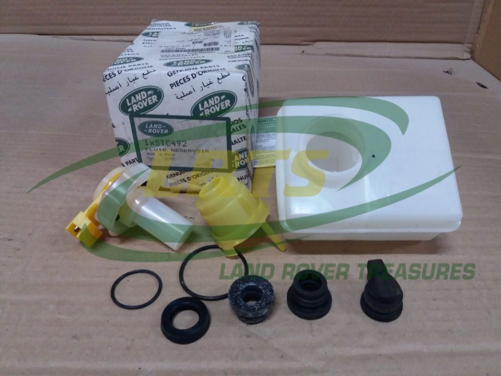 GENUINE LAND ROVER DEFENDER 90/110 BRAKE FLUID RESERVOIR KIT PART