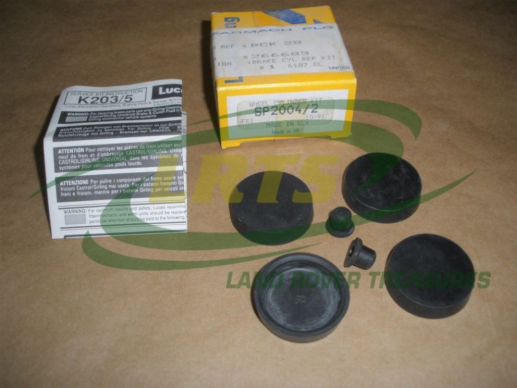 GENUINE LAND ROVER GIRLING REAR WHEEL CYLINDER OVERHAUL KIT SERIES 1954