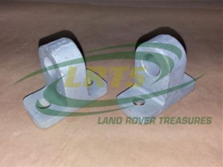 LAND ROVER MILITARY LIGHTWEIGHT TOWING LIFTING TIE DOWN EYES PER PAIR 559882