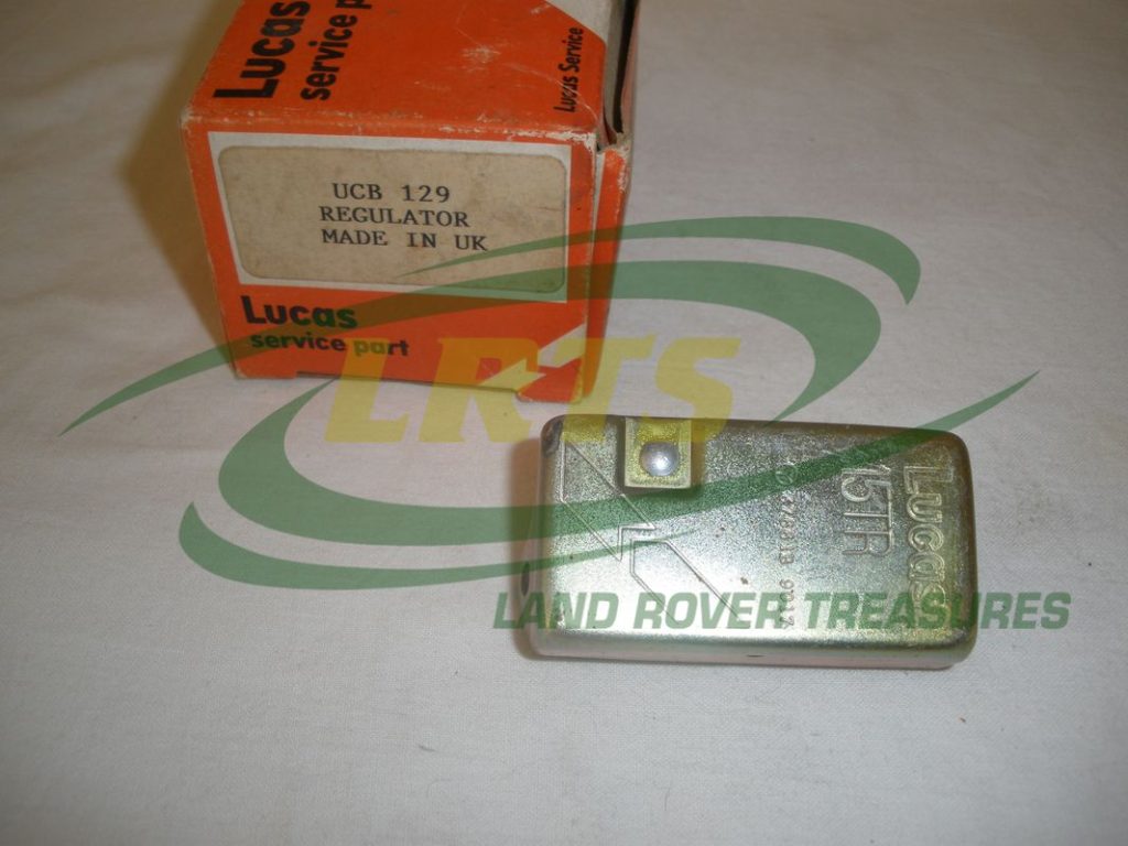 NOS GENUINE LUCAS LAND ROVER ALTERNATOR REGULATOR DEFENDER & RRC PART