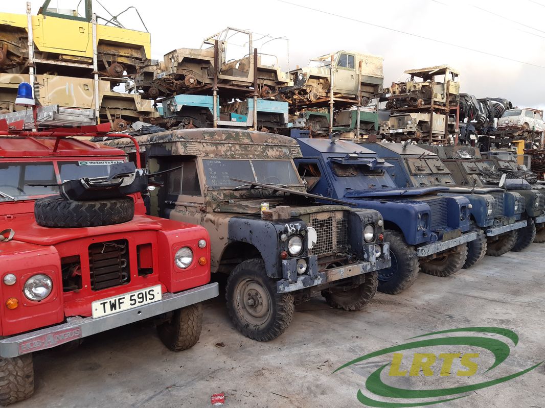 salvage Cyprus Land Rover LRTS parts series special editions