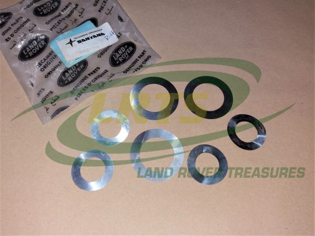 RTC7189 SHIM KIT OVERDRIVE LAND ROVER & SANTANA Land Rover Treasure Shop