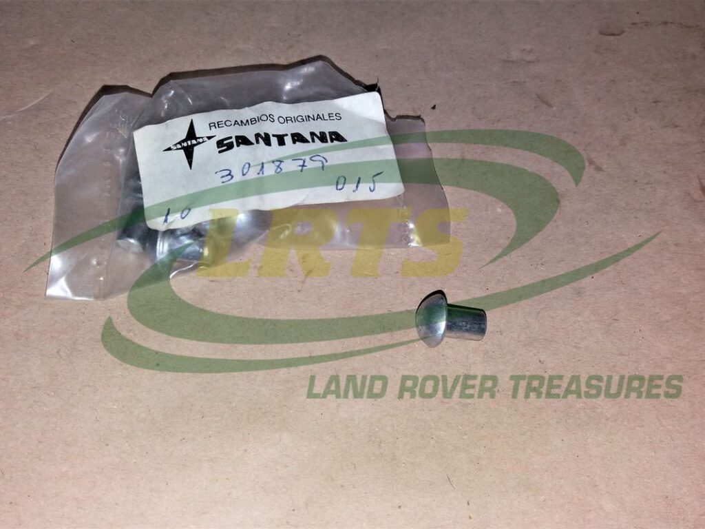 Land Rover Rivets 301879 RIVET LAND ROVER SANTANA PER 10 - Land Rover Treasure Shop