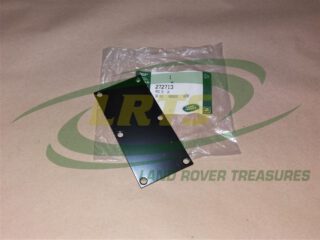 272713 TOP COVER PEDAL BOX LAND ROVER SERIES & DEFENDER