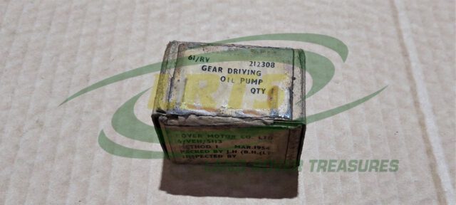 GENUINE LAND ROVER DRIVING GEAR OIL PUMP SERIES 212308