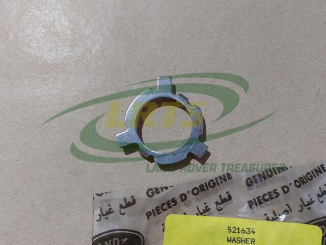 GENUINE LAND ROVER REAR MAINSHAFT LOCK NUT TAB WASHER SERIES 1 TON 521634