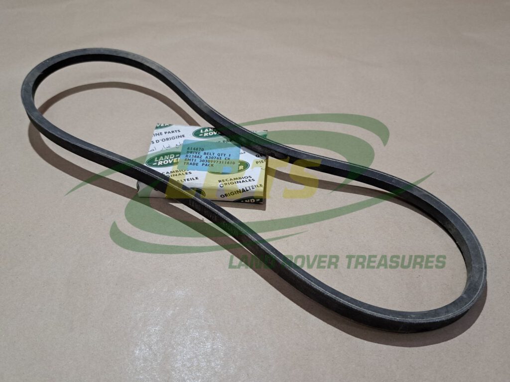 614670 DRIVE BELT COOLANT PUMP V8 LAND ROVER DEF RRC Land Rover