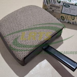 NOS GENUINE LAND ROVER BRUSHWOOD FRONT SEAT COVER PAD HEAD REST DEFENDER MWC1018RD