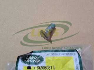 GENUINE LAND ROVER 3/8 X 1 COARSE THREAD COUNTER SUNK SCREW V8 DEFENDER SA506081L