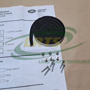 NOS GENUINE LAND ROVER ROLLER BLINDS SUNROOF KIT DISCOVERY 1 STC8158