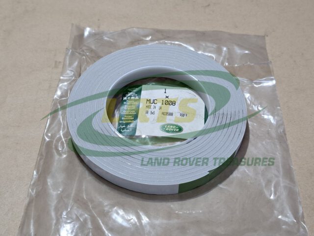 NOS GENUINE LAND ROVER SIDE WINDOW FOAM SEAL DEFENDER MUC1008