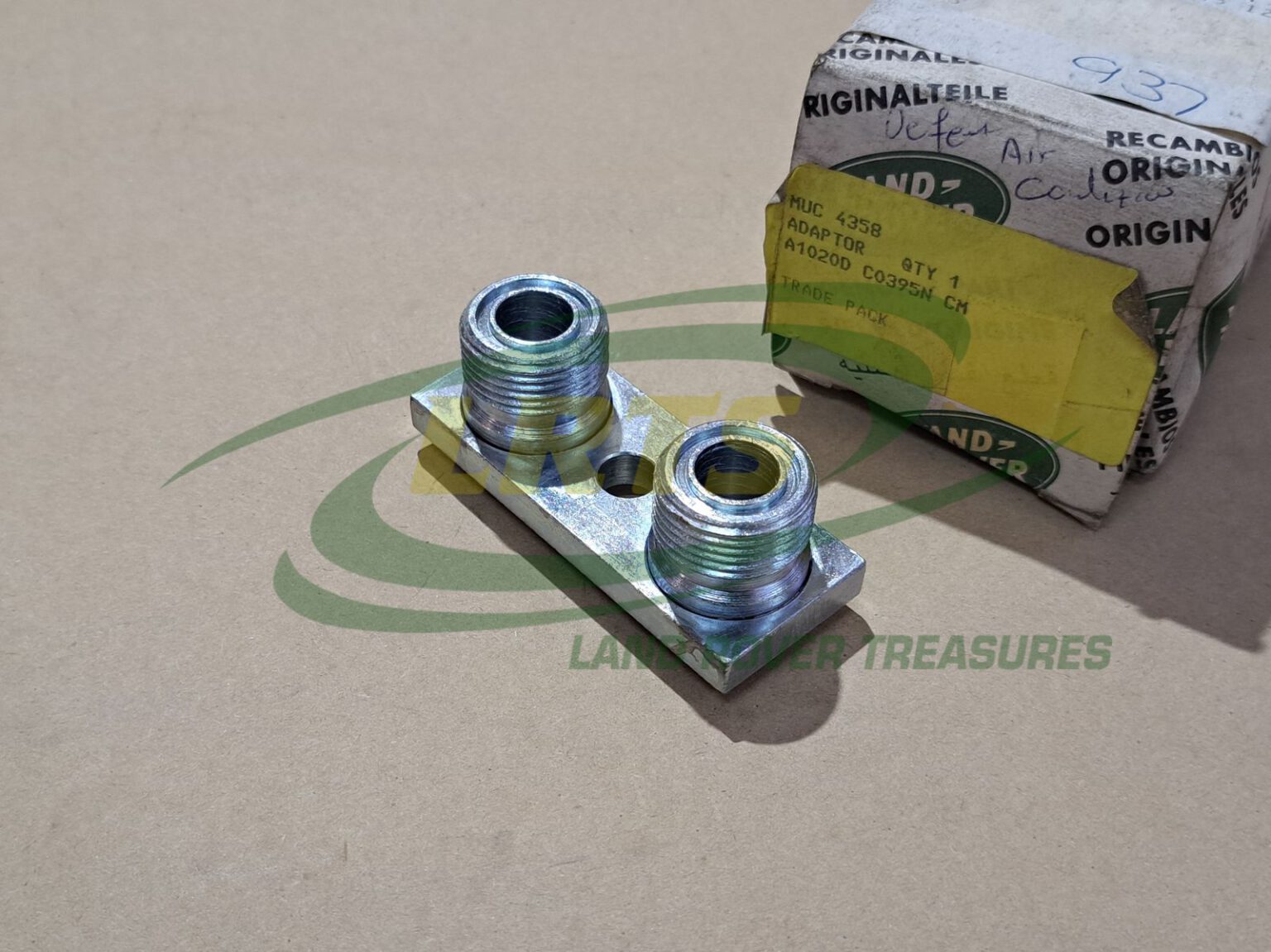 MUC4358 ADAPTOR AIR CON COMPRESSOR LAND ROVER DEF RRC DISCO 1 Land