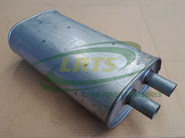 NOS LAND ROVER EXHAUST TWIN PIPE CENTRE MUFFLER RANGE ROVER CLASSIC NRC1973 GEX3740