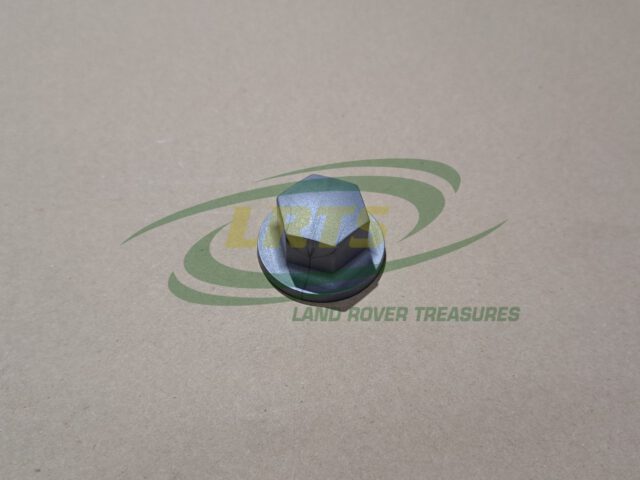 NOS GENUINE LAND ROVER LOCKING WHEEL NUT PLASTIC SILVER COVER RANGE ROVER CLASSIC DISCOVERY 1 STC8112
