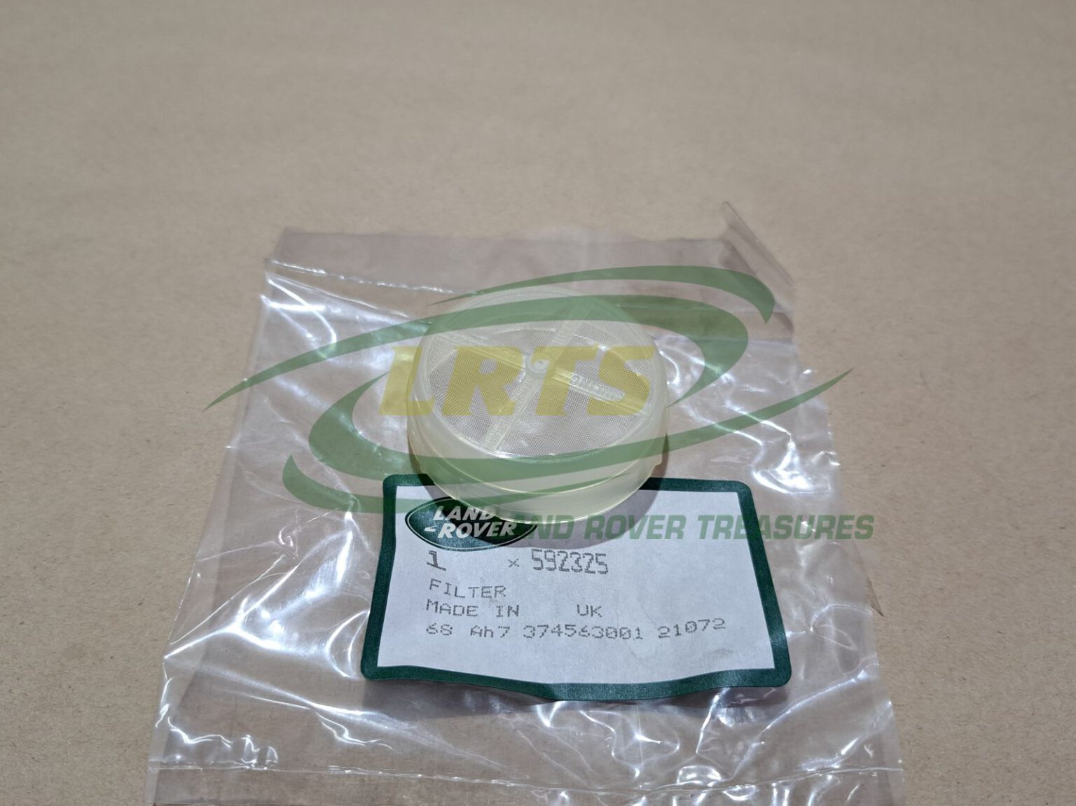 592325 FILTER BRAKE FLUID RESERVOIR LAND ROVER SERIES 3 101FWC Land