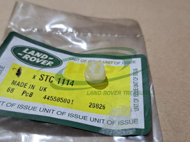 NOS GENUINE LAND ROVER REAR TAIL DOOR PLASTIC NUT RANGE ROVER CLASSIC STC1114