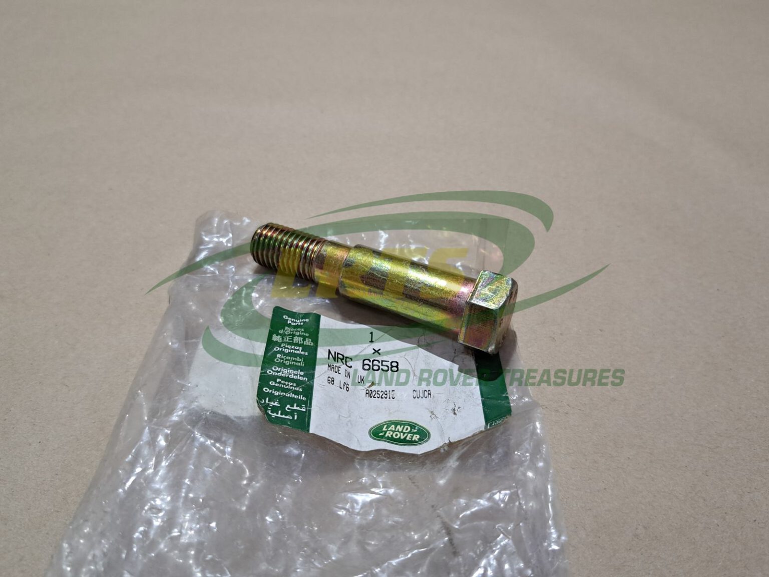 NRC6658 BOLT ANTI ROLL BAR LAND ROVER DEF Land Rover Treasure Shop