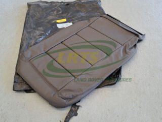 NOS GENUINE LAND ROVER FRONT SEAT BLACK LEATHER COVER RANGE ROVER CLASSIC BTR597LUL
