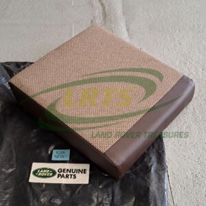 NOS GENUINE LAND ROVER REAR SEAT BRUSHWOOD/BERBER BROWN CLOTH INDIVIDUAL CUSHION SERIES 3 DEFENDER MTC4483RD