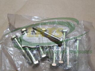 NOS GENUINE LAND ROVER FRONT & REAR STABILIZER CLAMP BOLT SANTANA SERIES 3/A MILITARY CAZORLA DEFENDER 1300 2000 256207