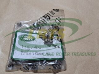 NOS GENUINE LAND ROVER DIODE VARIOUS RTC4871