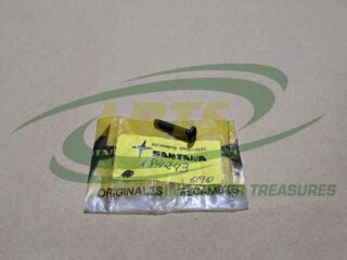 NOS GENUINE LAND ROVER STEERING WHEEL & GRILLE 'SANTANA' PLATE SCREW SANTANA SERIES 3/A DEFENDER 184243