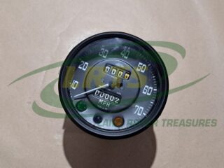 NOS GENUINE LAND ROVER 88" 6.00 X 16 TYRES JAEGER MPH SPEEDOMETER WITH TRIP SERIES 2A 540129