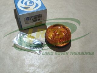 NOS GENUINE LAND ROVER FLASHER LAMP LENS SERIES 2 2A 3 DEFENDER AEU1058 589285 589202 542048 STC319 GLR4012