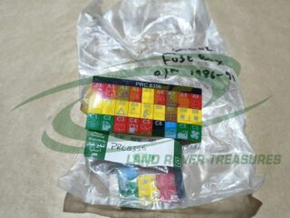 NOS GENUINE LAND ROVER AIR CON DASH FUSE BOX FUSE STICKER RANGE ROVER CLASSIC PRC8356 PRC8118